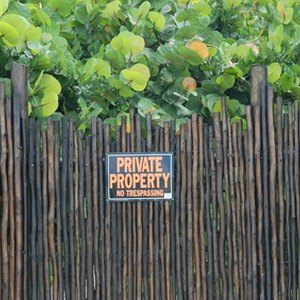 Homeowners should get a survey so they will know their property’s boundaries.