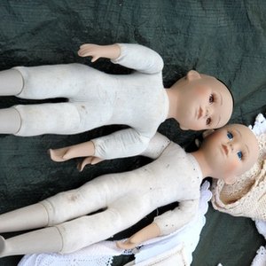 Look in storage chests or cupboards and you may find a vintage doll of value.