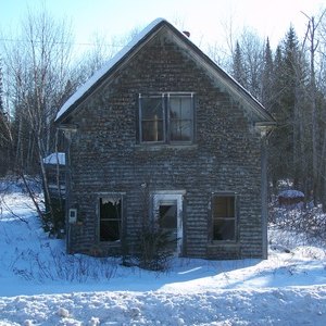 Look for old buildings with salvageable materials.