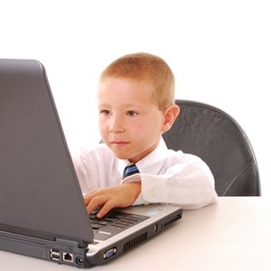 Kids can make money online filling out surveys.