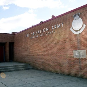 The Salvation Army has a pick-up service.